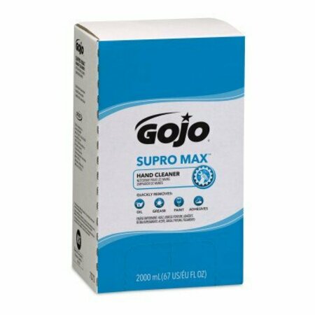 GOJO 7272-04 Supro Max Hand Cleaner 2000 mL Refill Floral Scent, 4PK 1962176